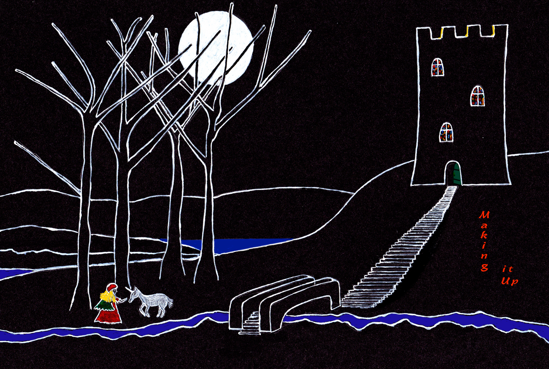 Making it Up 8 for sites with darker blue lake green door yellow hair blue river amended jpg